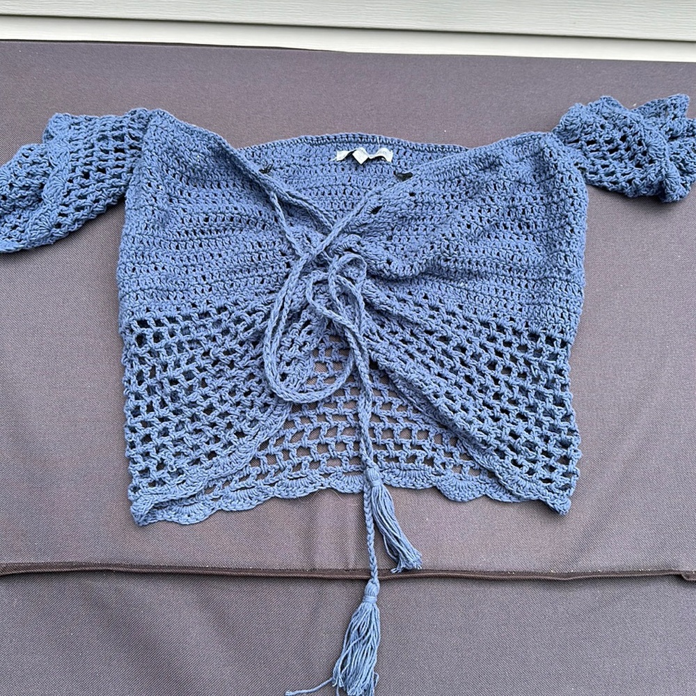 Crochet crop top